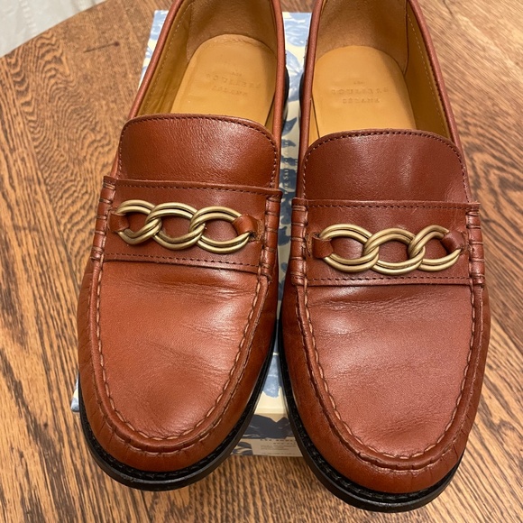 Worn Once- Sezane Vicki Loafers in Camel Leather - Size 38 - Picture 7 of 12